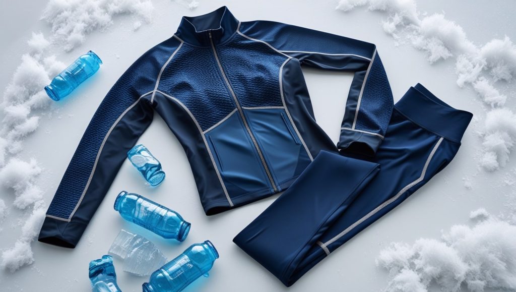 dress from recycled polyster